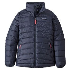 NWOT Kids Patagonia Down Sweater Puffer Jacket navy